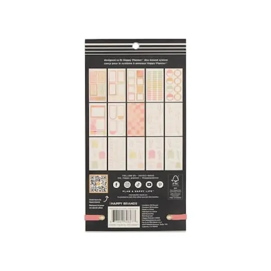 The Big Happy Planner&reg; Textured Canvas Sticker Book {3}