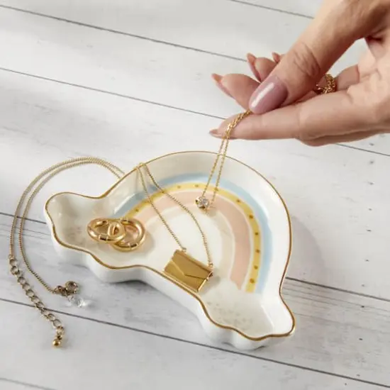 Kate Aspen Boho Rainbow Trinket Dish {3}