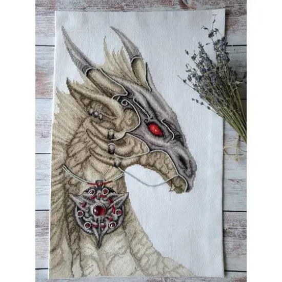 Charivna Mit Cross Stitch Kit Guardian Of Treasure {8}