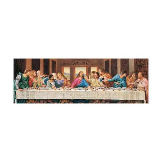 The Last Supper Panorama Puzzle: 1000 Pcs {3}