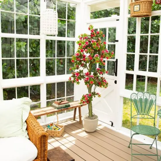 6ft. UV Resistant Artificial Azalea Tree (Indoor/Outdoor) {12}