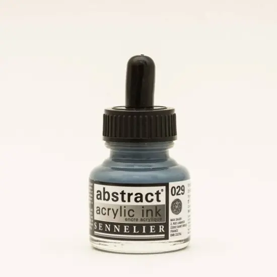 Sennelier Abstract Acrylic Ink, 30mL Iridescent Silver {1}