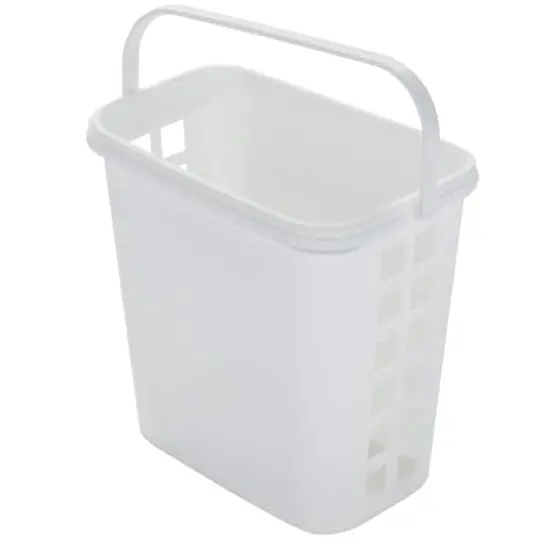 Bath Bliss White 2-in-1 Portable Bath Tote {7}