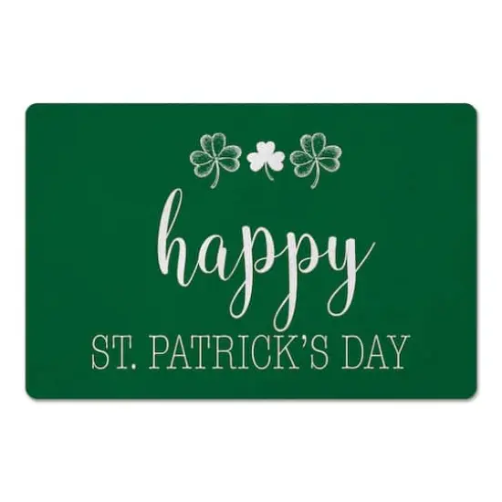 Happy Pats Day 27" x 18" Floor Mat {1}