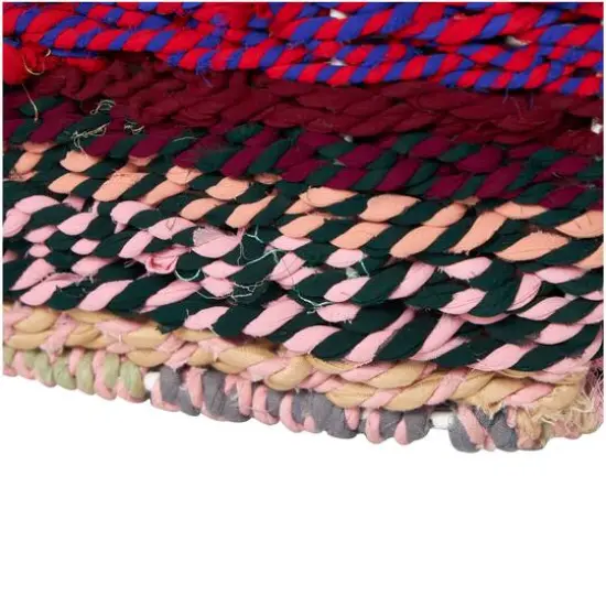 CosmoLiving by Cosmopolitan Multicolor Cotton Bohemian Storage Basket Set {8}