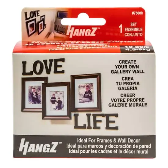HangZ&trade; 10-20lb. 3D Adjustable Wall Bracket {3}