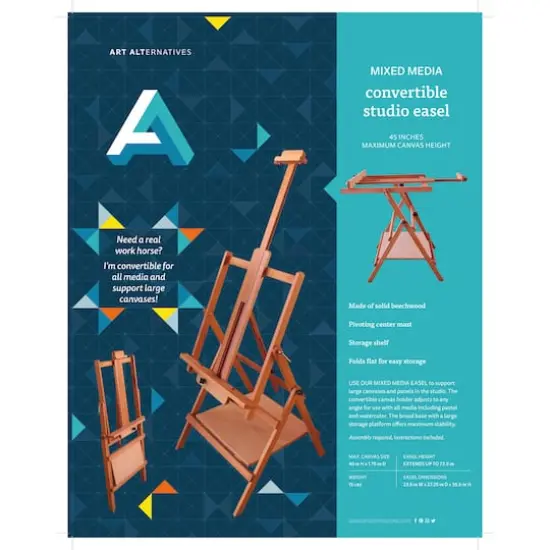 Art Alternatives Multi-Media Easel {4}