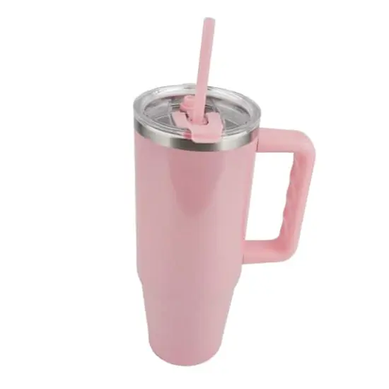 Stainless Steel Insulated Sparkle Tumbler by Ashland® Pink {3}