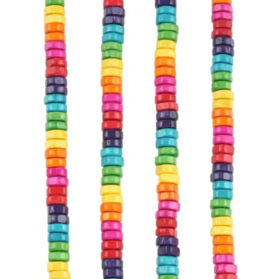 Multicolored Wood Heishi Beads by Bead Landing&trade; {1}