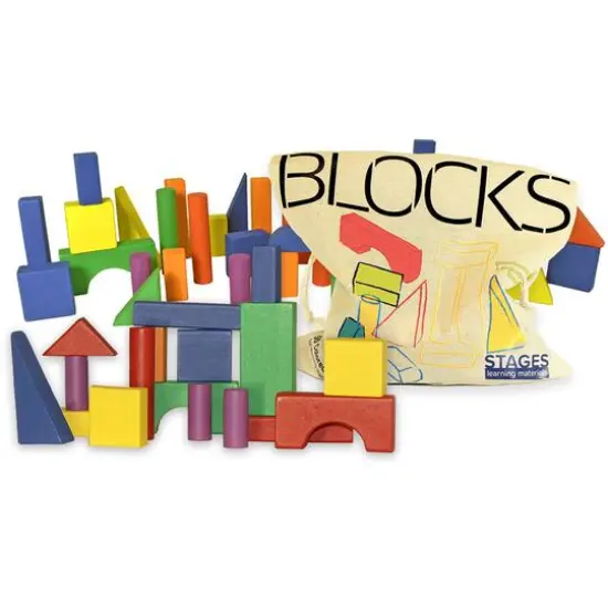 Stages&reg; Learning Materials Sensory Builder&reg; Blocks, 50ct. {1}