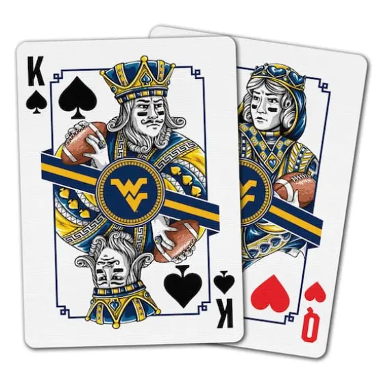 NCAA Classic Series Playing Cards West Virginia Mountaineers {5}
