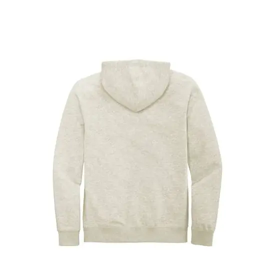 District&reg; V.I.T.&trade; Heathered Fleece Full-Zip Hoodie Oatmeal Heather {5}