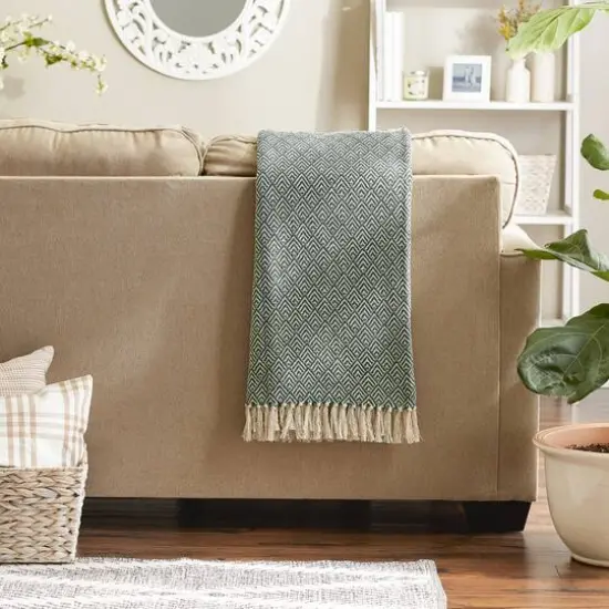 DII&reg; Diamond Throw Hunter Green {7}