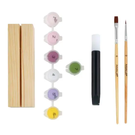 5" x 7" Daisies Paint-by-Number Acrylic Surface Kit by Artist's Loft® {5}