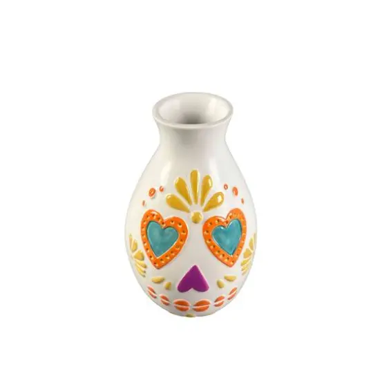 7.25" Day of the Dead Ceramic Vase by Ashland&reg; {3}