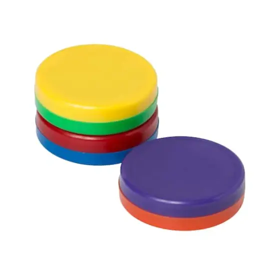 Hero Magnets&trade; Big Button Magnets, 6 Packs of 3 {3}