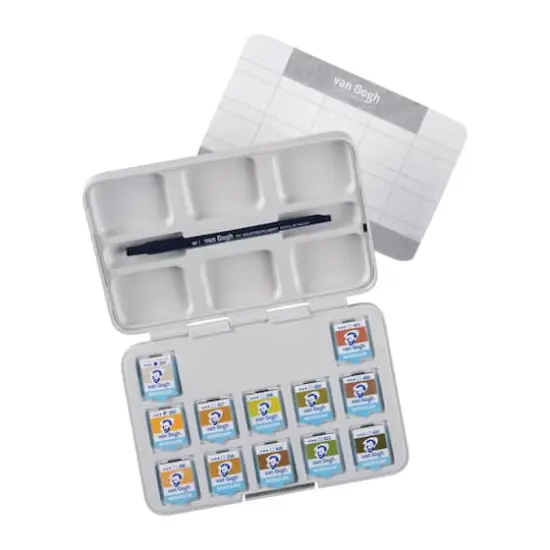 Van Gogh Shades of Nature Watercolor Pocket Box Set {5}