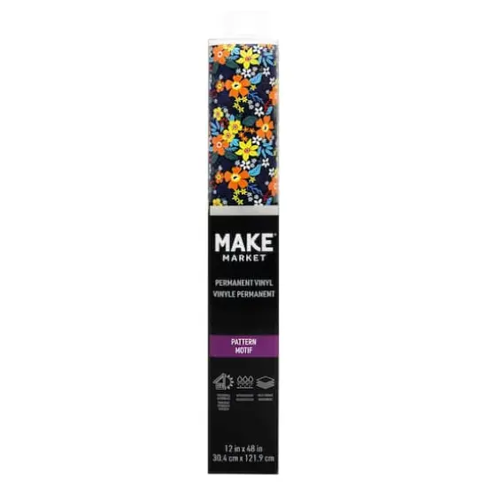 Floral Pattern Permanent Vinyl by Make Market&reg; {3}