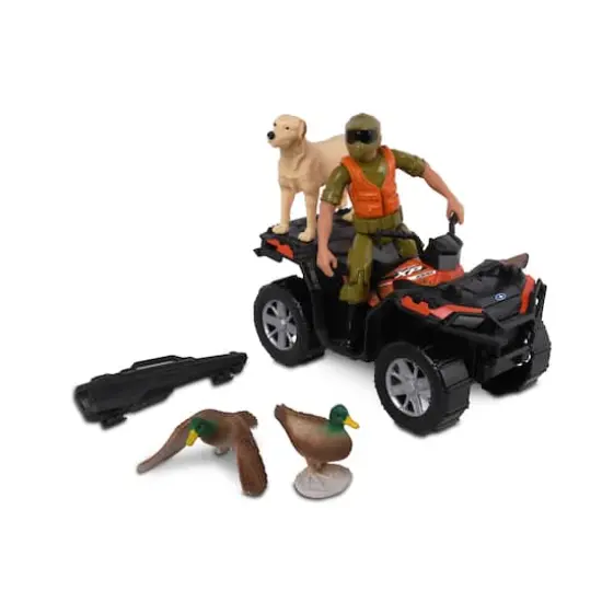 NKOK RealTree&reg; POLARIS&reg; Sportsman 1:18 Scale 8 Piece Duck Hunting Playset {1}