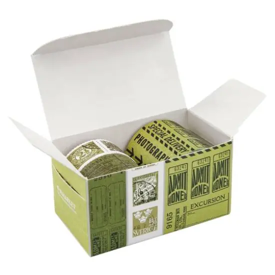 49 and Market Vintage Bits Ticket Essentials Sage {5}