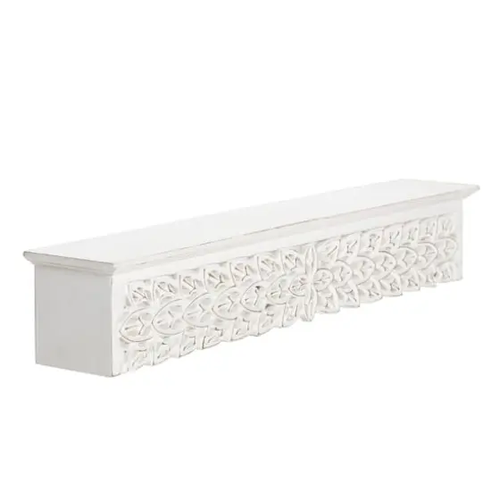Habitat Gaudin 30" White Decorative Shelf {7}