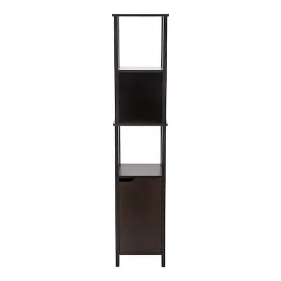 Organize It All 67" Espresso 5-Shelf Ambassador High Cabinet {8}