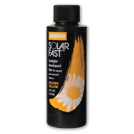 Jacquard SolarFast&trade; Dye, 4oz. Golden Yellow {1}