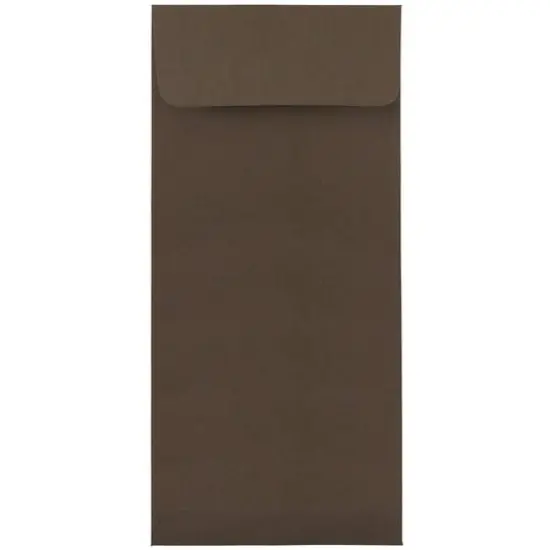 JAM Paper #10 Chocolate Brown Policy Business Premium Envelopes {1}