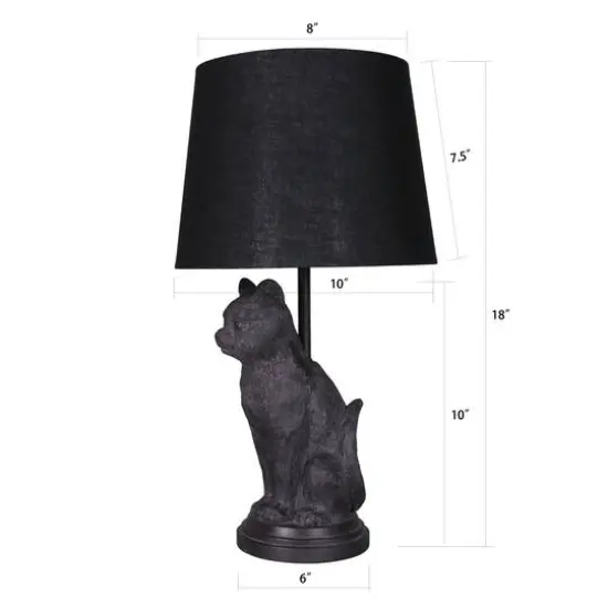 18" Black Cat Tabletop Lamp buy Ashland&reg; {4}