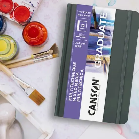 Canson&reg; 8.5" x 11" Graduate Mixed Media Book {3}