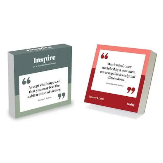 2026 Inspire Daily Desktop Calendar {1}