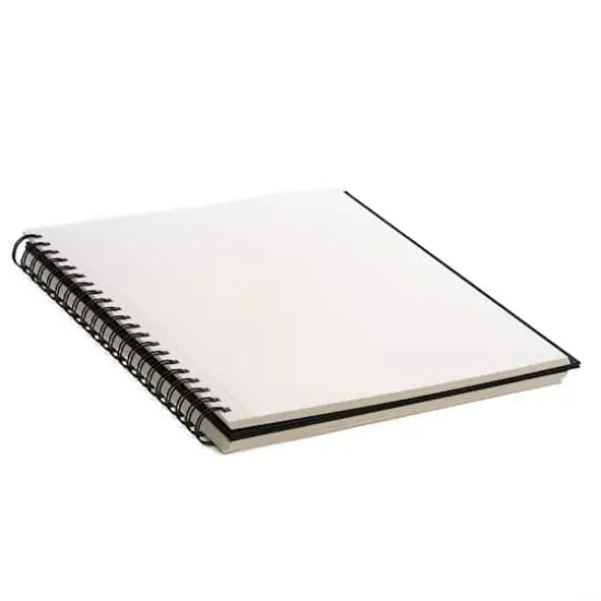 Black Hardcover Mixed Media Book by Artist's Loft&trade;, 5.5" x 8.5" {5}