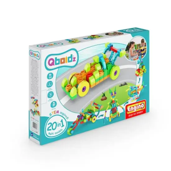 Elenco&reg; Engino Qboidz&trade; 20 in 1 Multi Models Building Set {7}