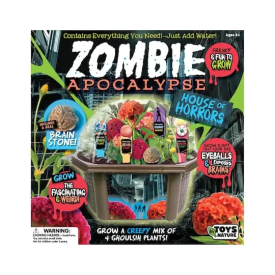 Biosphere Terrarium - Zombie Apocalypse House of Horrors {1}