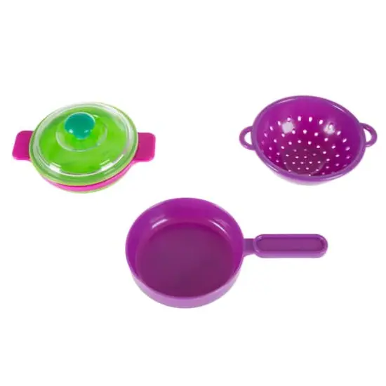 Toy Time Kids Play Dish Set With Dish Drainer {7}