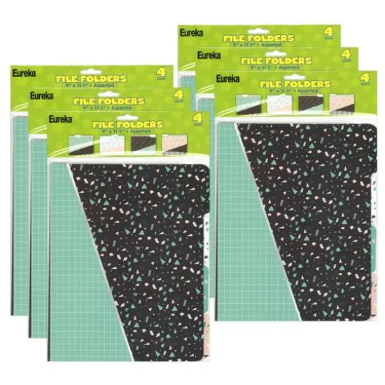 Eureka&reg; Simply Sassy File Folders, 6 Packs of 4 {1}