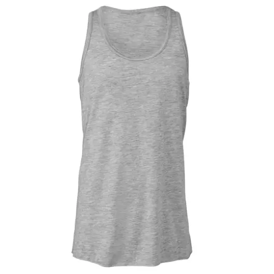 BELLA+CANVAS&reg; Youth Flowy Racerback Tank White {2}