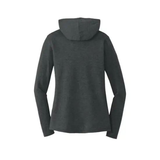 District® Women's Perfect Tri® Long Sleeve Hoodie Black Frost {5}