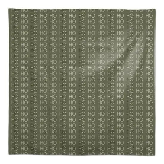 Ho Ho Ho Green 58" x 58" Tablecloth {1}