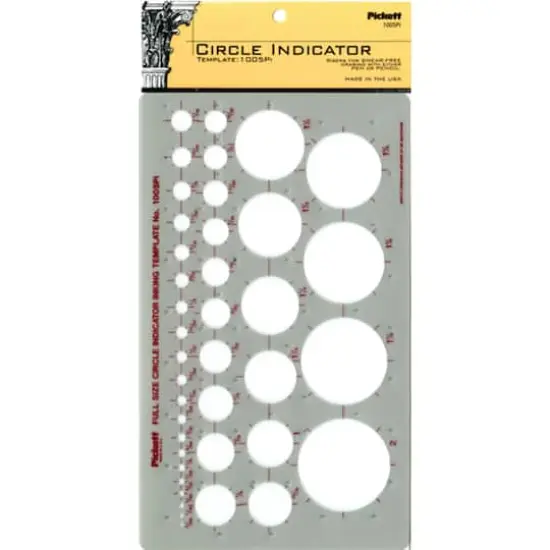 Pickett Circle Indicator Inking Template {1}