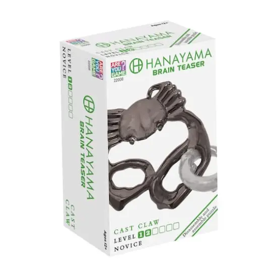 Hanayama Level 2 Cast Claw Puzzle {3}