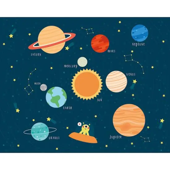 ohpopsi Outer Space Wall Mural {1}