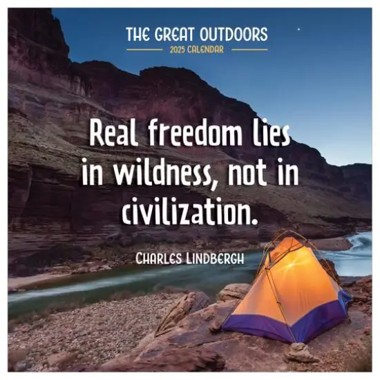 TF Publishing 2025 Great Outdoors Wall Calendar {1}