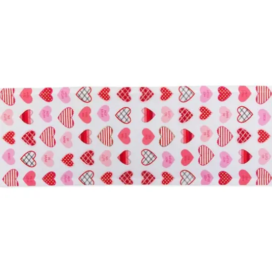 DII&reg; 72" Sweet Hearts Print Table Runner {5}