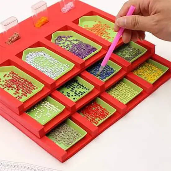 Sparkly Selections Diamond Painting Foam Tray Organizer {4}