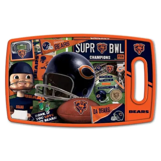 NFL Retro Series Cutting BoardChicago Bears {1}