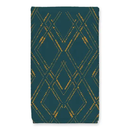 Focus on the Good Tea Towel Set Blue/Gold {4}