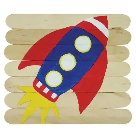 Creativity Street&reg; Jumbo Craft Sticks, 12 Packs of 100 {7}