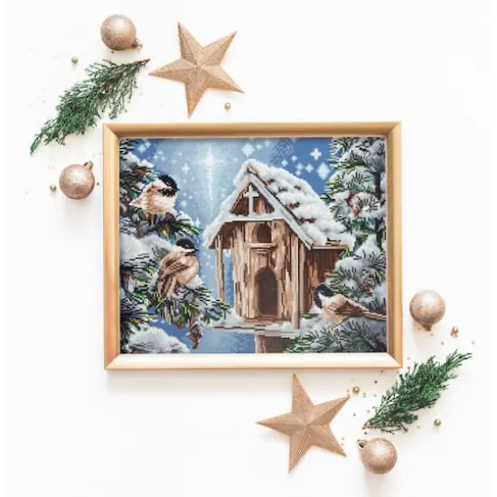 Diamond Dotz&reg; Intermediate The Gift of Peace Diamond Painting Kit {5}