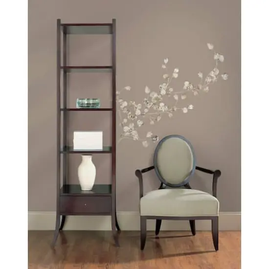 RoomMates Silver Dollar Branch Peel & Stick Giant Wall Decal {3}